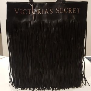 Victoria Secret Fringe Large Tote Bag